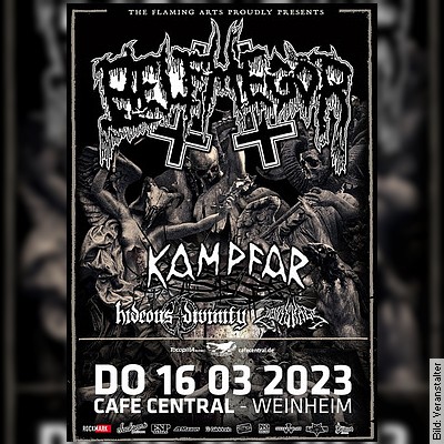 Belphegor, Kampfar, Devils Rage in Weinheim am 16.03.2023 – 19:30 Uhr