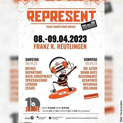 represent your hometown music! - Samstag
