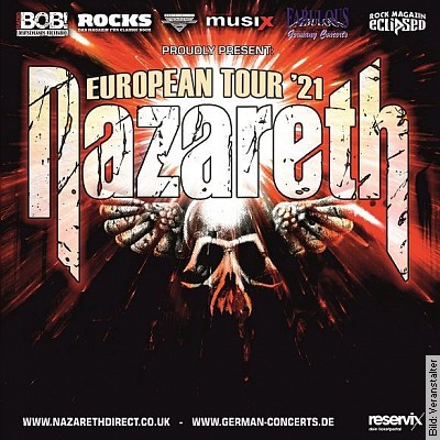 Nazareth – European Tour ´22 – with special guest in Neuruppin am 09.12.2022 – 20:00
