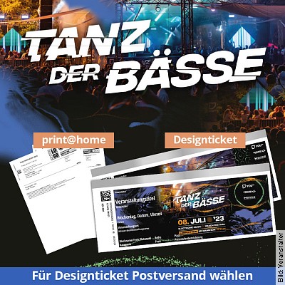 TANZ DER BÄSSE 2023 – Standard Ticket in Lampertheim am 08.07.2023 – 11:00 Uhr