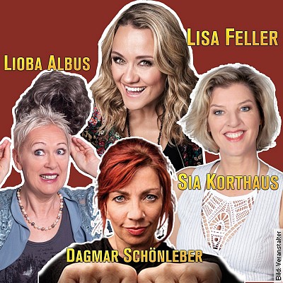 FrauenKracher – mit Lisa Feller, Lioba Albus, Sia Korthaus und Dagmar Schönleber in Unna am 07.03.2023 – 19:30 Uhr