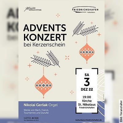 Adventskonzert in St. Blasien am 17.12.2022 – 16:00 Uhr