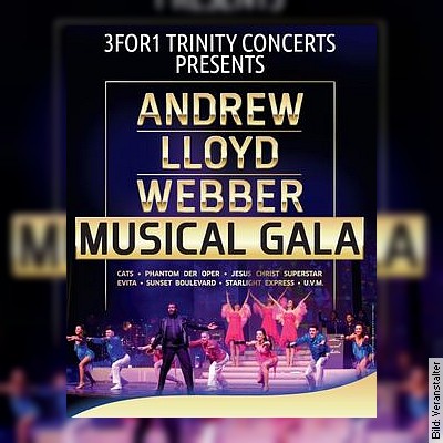 ANDREW LLOYD WEBBER MUSICAL GALA – Honouring one of the greatest Musical Composers in Bensheim am 07.02.2023 – 20:00 Uhr