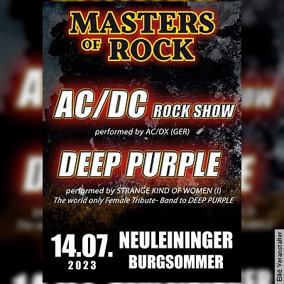 Double Night – Deep Purple Show  &  AC/DC Rockshow in Neuleiningen am 14.07.2023 – 20:00 Uhr