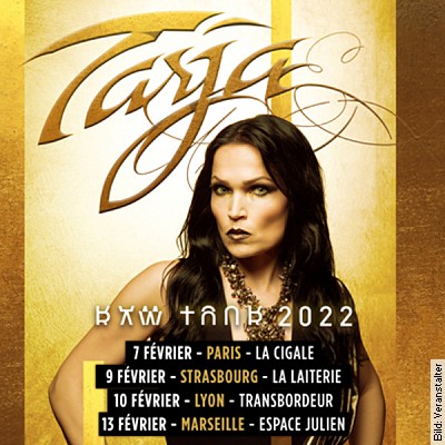 Tarja + Temperance + Serpentyne in Strasbourg am 08.02.2023 – 19:00