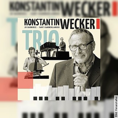 Konstantin Wecker Trio – Mit Fany Kammerlander und Jo Barnikel in Hanau