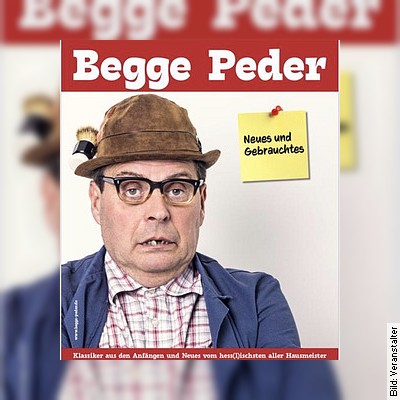 Begge Peder – Neues und Gebrauchtes! in Dieburg am 15.09.2023 – 20:00 Uhr