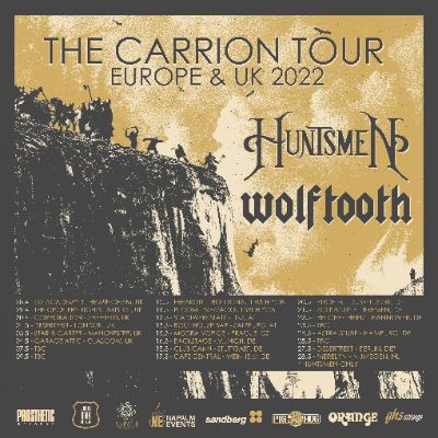 Wolftooth und Huntsmen - The Carrion tour Europe und UK in München