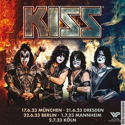 KISS – END OF THE ROAD TOUR 2023 in Köln am 02.07.2023 – 20:00 Uhr