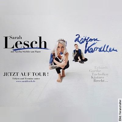 Sarah Lesch in Glauchau am 31.03.2023 – 20:00 Uhr