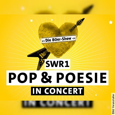 SWR1 POP & POESIE in concert – Singen am 04.11.2023 – 20:00 Uhr
