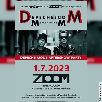 Depeche Mode After Show Party zur Memento Mori Tour (Samstag) in Frankfurt am Main am 01.07.2023 – 22:00 Uhr