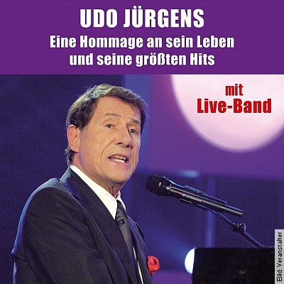 Udo Jürgens eine Hommage an sein Leben und seine Hits. in Flensburg-Harrislee am 28.04.2023 – 19:30 Uhr