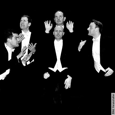 The Real Comedian Harmonists – In Concert in Friedberg am 19.04.2024 – 19:30 Uhr