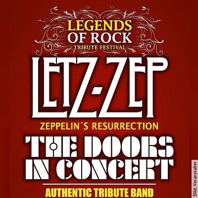 LETZ ZEP & THE DOORS IN CONCERT – Legends Of Rock in Dillingen/Saar am 13.04.2024 – 20:00 Uhr