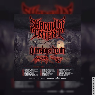 SHADOW OF INTENT – Elegy European Tour 2023 + Special Guests in Wiesbaden am 06.01.2023 – 19:00