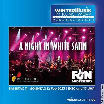 A Night in White Satin – WinterMusik im Kunstwerk in Mönchengladbach am 11.02.2023 – 19:30 Uhr