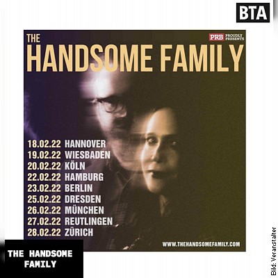 The Handsome Family – Tour 2022 in Reutlingen am 28.03.2023 – 20:00