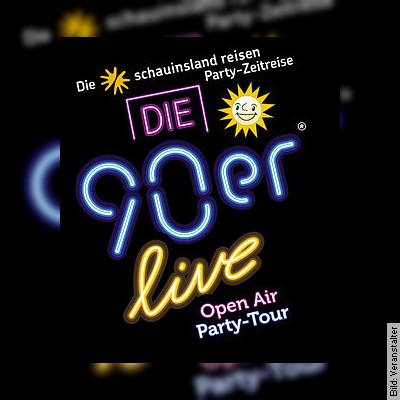 DIE 90er LIVE REGENSBURG – OPEN AIR TOUR 2023 in Cloppenburg am 24.06.2023 – 13:00 Uhr