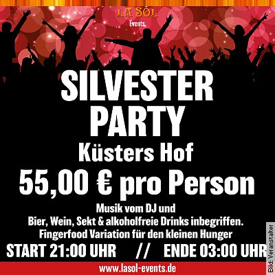 Silvesterparty 2022 in Wunstorf am 31.12.2022 – 21:00 Uhr
