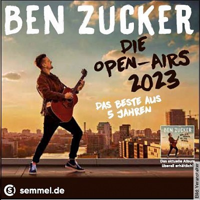Ben Zucker in Dresden am 01.09.2023 – 19:30 Uhr