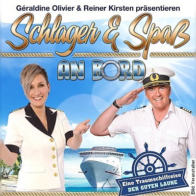 Schlager & Spaß AN BORD – Géraldine Olivier & Reiner Kirsten präsentieren: in Markkleeberg am 24.11.2022 – 16:00