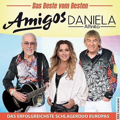 Amigos & Daniela Alfinito: Best of Tour 2024 in Rastatt am 17.11.2024 – 16:00 Uhr