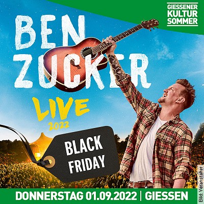 Ben Zucker – Live mit Band 2022 I Open Air in Giessen