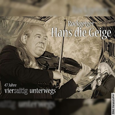Hans die Geige – Hans die Geige in Dresden am 27.05.2023 – 20:00 Uhr