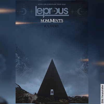 Leprous – Aphelion European Tour 2023 – Support: MONUMENTS // KALANDRA in Reutlingen am 09.03.2023 – 20:00 Uhr