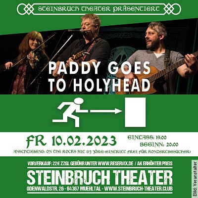 Paddy Goes To Holyhead – Live Show in Mühltal am 10.02.2023 – 20:00 Uhr