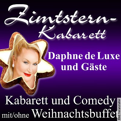 Zimtstern-Kabarett 2022 – mit: Daphne de Luxe – René Sydow – Fee Badenius – Roberto Capitoni   – AUSVERKAUFT in Hannover am 16.12.2022 – 20:00