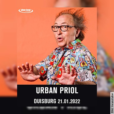 Urban Priol – TILT! – Der Jahresrückblick 2021 in Duisburg am 28.01.2023 – 19:30