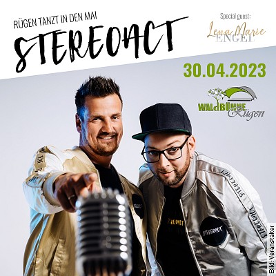 STEREOACT – Rügen tanzt in den Mai – STEREOACT – Rügen tanzt in den Mai in Bergen auf Rügen am 30.04.2023 – 18:00 Uhr
