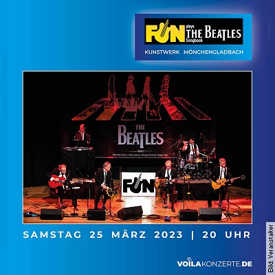 Fun- plays the Beatles Songbook in Mönchengladbach am 25.03.2023 – 20:00 Uhr
