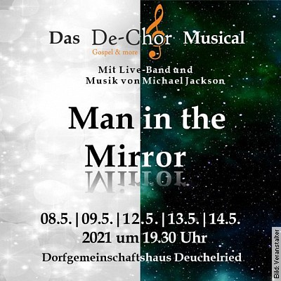 Man in the Mirror – De-Chor Musical – Premiere in Wangen im Allgäu am 13.05.2023 – 19:30 Uhr