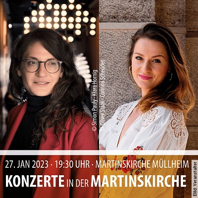 Rising Stars – Corinna Scheurle & Klara Hornig in Müllheim am 27.01.2023 – 19:30 Uhr
