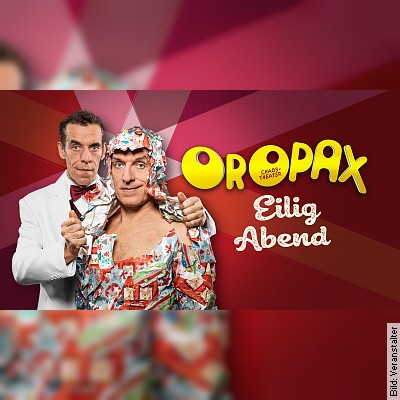 Chaostheater OROPAX in Karlsruhe am 21.12.2022 – 20:00 Uhr
