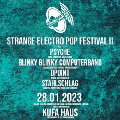 Strange Electro Pop Festival in Braunschweig am 28.01.2023 – 19:00 Uhr