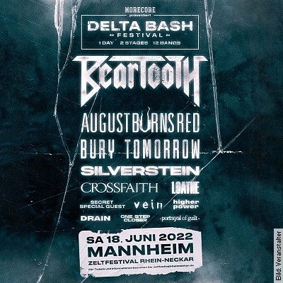 DELTA BASH Festival – 1 Tag – 2 Bühnen – 12 Bands in Mannheim