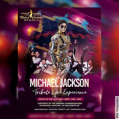 Michael Jackson Tribute Live Experience in Linkenheim-Hochstetten am 09.03.2024 – 20:00 Uhr