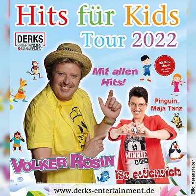 Das Original – Hits für Kids  – Tour  `22 – Volker Rosin und Isa Glücklich in Coswig