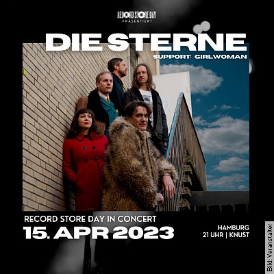 RECORD STORE DAY in concert – Die Sterne in Hamburg am 06.09.2023 – 21:00 Uhr
