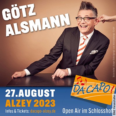 Götz Alsmann & Band in Alzey am 27.08.2023 – 20:00 Uhr