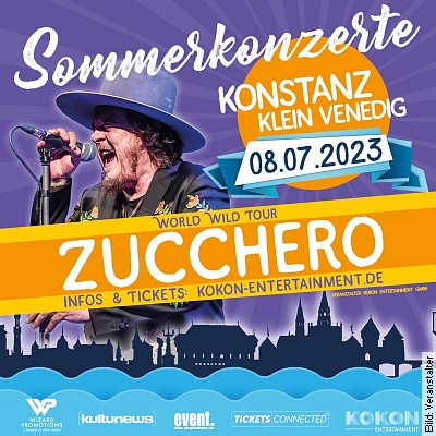 ZUCCHERO – World Wild Tour 2023 in Lörrach am 15.07.2023 – 20:00 Uhr