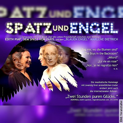 Spatz und Engel – Schauspiel mit Live-Musik – Tournee-Theater Thespiskarren in Limburg am 03.03.2023 – 20:00 Uhr