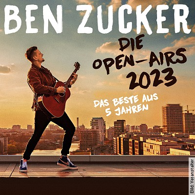Ben Zucker in Frankfurt am Main am 18.08.2023 – 19:30 Uhr
