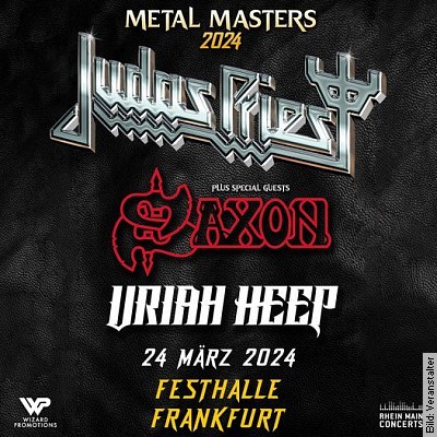 JUDAS PRIEST – Metal Masters 2024 in Frankfurt am Main am 24.03.2024 – 19:00 Uhr