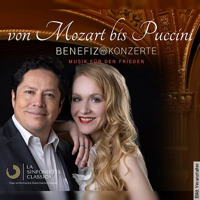 Von Mozart bis Puccini – Benefizkonzerte, Musik für den Frieden in Saarlouis am 31.03.2023 – 20:00