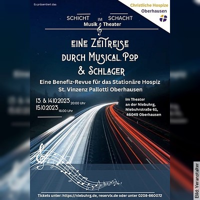 Schicht im Schacht – Eine Zeitreise durch Musical, Pop & Schlager in Oberhausen am 11.10.2024 – 20:00 Uhr
